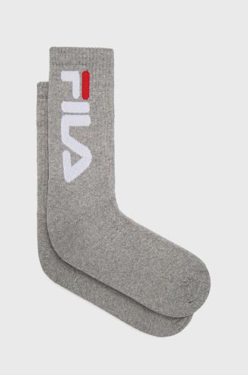 Ponožky Fila (2-pak) dámske, šedá farba