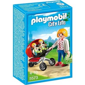 Playmobil 5573 Kočík pre dvojčatá (4008789055736)