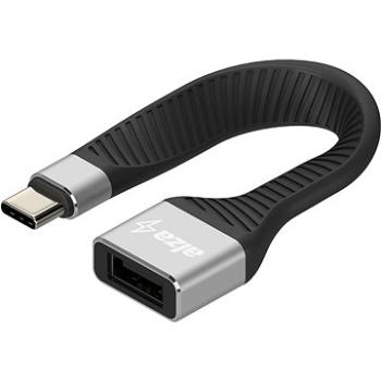 AlzaPower FlexCore USB-C 3.2 Gen 2 (M) na USB-A (F) čierna (APW-ADTCTA10B)