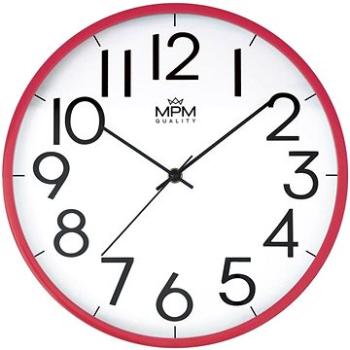 MPM - Nástenné plastové hodiny E01.4188.23 (8591212083438)