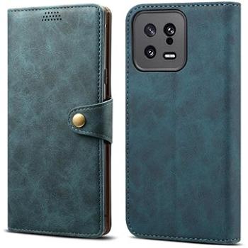 Lenuo Leather flipové puzdro na Xiaomi 13, modrá (348428)