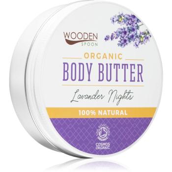 WoodenSpoon Organic Lavender Nights telové maslo s levanduľou 100 ml