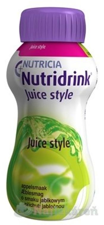 Nutridrink Juice Style, s jablkovou príchuťou (inov.2021) 4x200ml