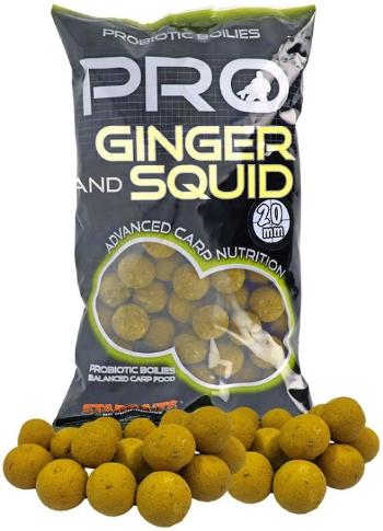 Starbaits boilies pro ginger squid - 800 g 20 mm