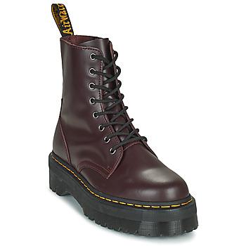 Dr. Martens  Polokozačky Jadon burgundy Smooth  Bordová