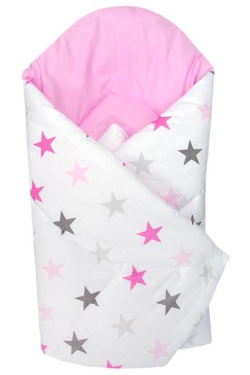 Zavinovačka Hviezdičky - ružová pink stars