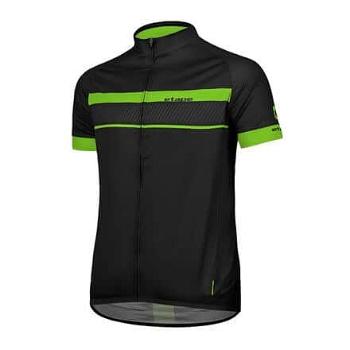 Dream 2.0 cyklistický dres černá-zelená Velikost oblečení: XXXL