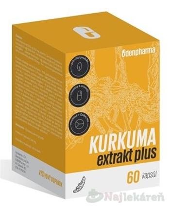 EdenPharma Kurkuma extrakt plus 60 kapsúl