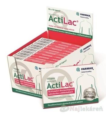 Farmax ActiLac box 10x10 cps.