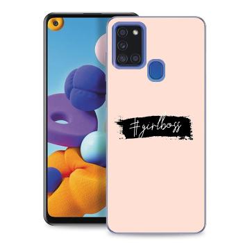 MY ART Ochranný kryt Samsung Galaxy A21s GIRLBOSS (103)