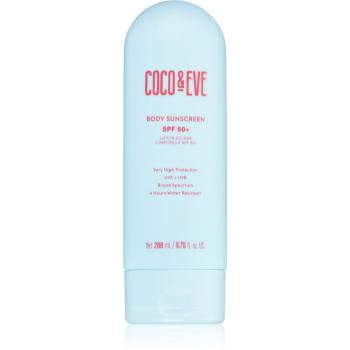 Coco & Eve SPF 50+ Body Sunscreen ľahký ochranný fluid SPF 50+ 200 ml