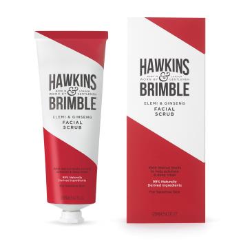 Hawkins & Brimble Jemný pleťový peeling pre mužov s vôňou elemi a ženšenu (Elemi & Ginseng Pre-Shave Scrub) 125 ml