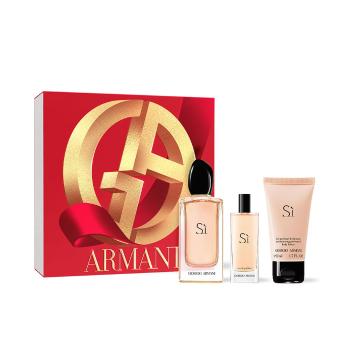 Giorgio Armani Sì – EDP 100 ml + telové mlieko 50 ml + EDP 15 ml