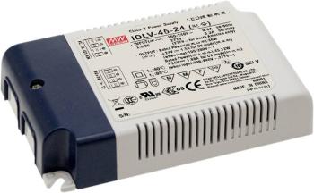Mean Well IDLV-45A-24 LED driver, napájací zdroj pre LED  konštantné napätie 45.12 W 0 - 1.88 A 24 V/DC stmievateľný, PF