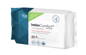 IntimComfort Vlhčené obrúsky multipack anti-intertrigo komplex 25 ks