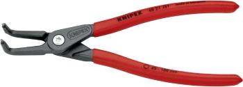 Knipex 48 21 J31 kliešte na poistné krúžky Vhodné pre vnútorné krúžky 40-100 mm  Tvar hrotu zahnutý o 90°