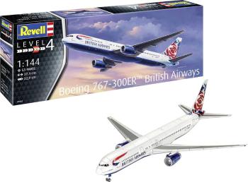 Revell 03862 RV 1:144 Boeing 767-300ER British Airways Chelsea Rose model lietadla, stavebnica 1:144