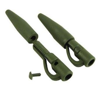 Extra carp záves lead clip with tail rubber - 10ks