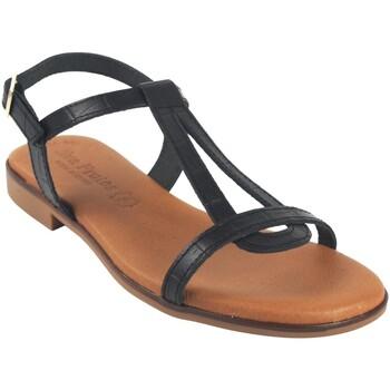 Eva Frutos  Univerzálna športová obuv Dámske sandále  3011 čierne  Čierna