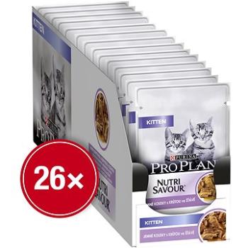 Pro Plan Cat Junior s morkou v šťave 26× 85 g (7613287107503)