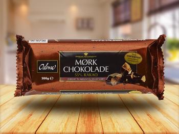 Tmavá čokoláda 55% pravá v tabuľke - bez konzervantov 200 g - Odense Marcipan