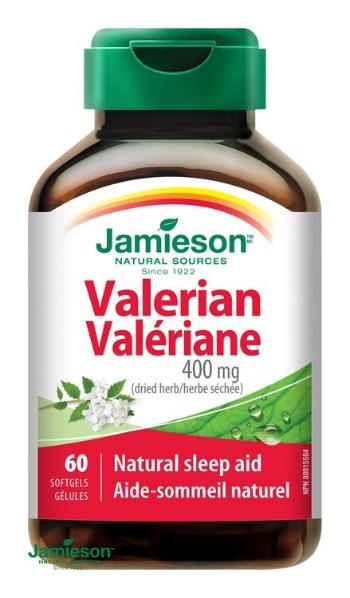 Jamieson Valeriána 400 mg 60 cps.