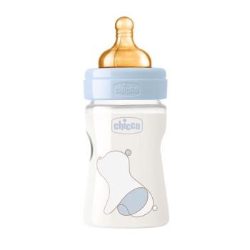 Chicco fľaša dojčenská Original Touch latex chlapec V000924 150ml