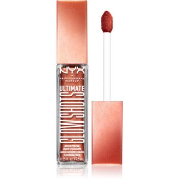 NYX Professional Makeup Ultimate Glow Shots trblietavé tekuté očné tiene odtieň 11 Clementine Fine 7,5 ml