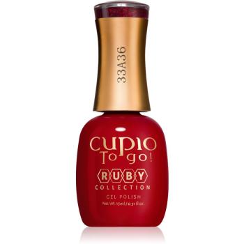 Cupio To Go! Ruby gélový lak na nechty s použitím UV/LED lampy odtieň Passion 15 ml