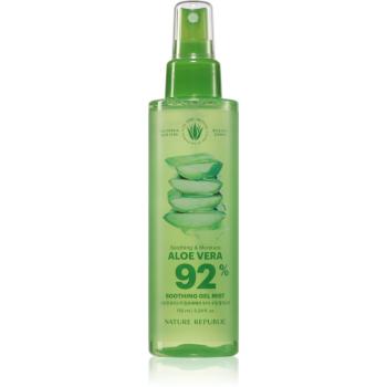 NATURE REPUBLIC Soothing & Moisture Aloe Vera 92% Soothing Gel Mist chladivá a osviežujúca hmla s upokojujúcim účinkom 155 ml