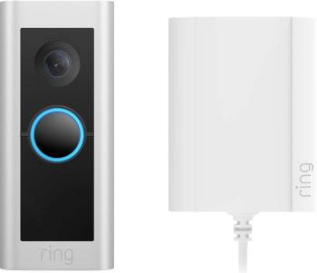 ring 8VRBPZ-0EU0 domové IP / video telefón Video Doorbell Pro Plugin 2 Wi-Fi vonkajšia jednotka  niklová (matná)