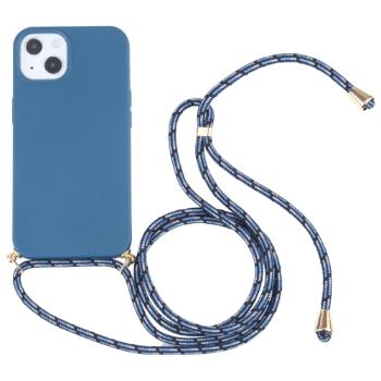 ROPE Kryt so šnúrkou Apple iPhone 13 mini modrý