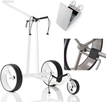 Jucad Phantom 3-Wheel Deluxe SET White Manuálny golfový vozík