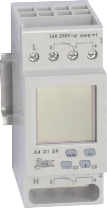REX Zeitschaltuhren A43109 časovač na DIN lištu  230 V