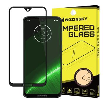 3D Tvrdené sklo Motorola Moto G7 čierne