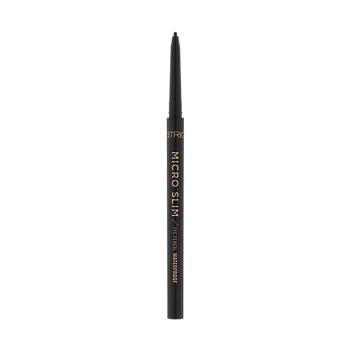 Catrice  Waterproof Micro Slim Eye Pencil  Ceruzky na oči Čierna