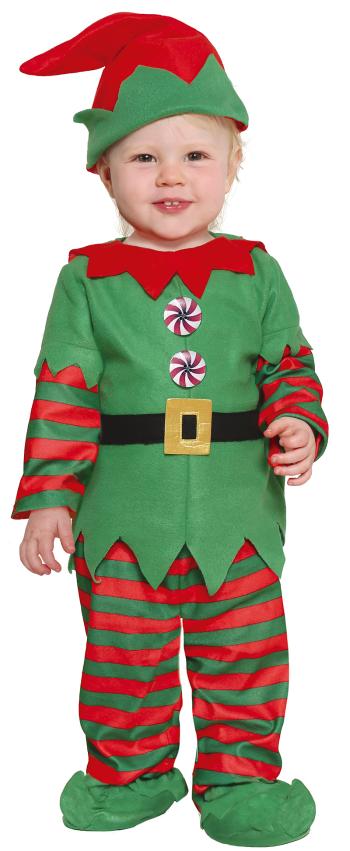 Guirca Detský kostým pre najmenších - Elf baby Veľkosť najmenší: 12-18 mesiacov