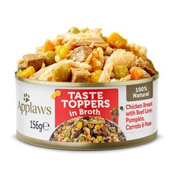 Applaws konzerva Dog Taste Toppers Vývar Kurča s pečeňou 156 g (RD-APTT3036)