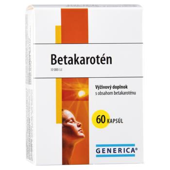 GENERICA Betakarotén 60 kapsúl