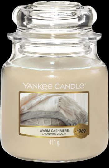 Yankee Candle Sviečka stredná Warm Cashmere 411 g