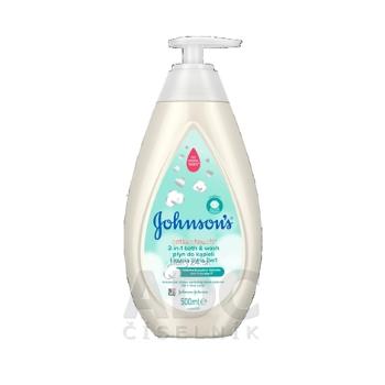 Johnson's Cottontouch kúpeľ a umývací gél 2v1