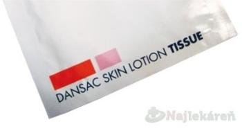 DANSAC SKIN LOTION TISSUES telová voda v rúškach 30 ks