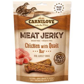 CARNILOVE JERKY SNACK CHICKEN WITH QUAIL BAR 100G (294-111860)