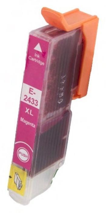 EPSON T2433 (C13T24334010) - kompatibilná cartridge, purpurová, 16ml