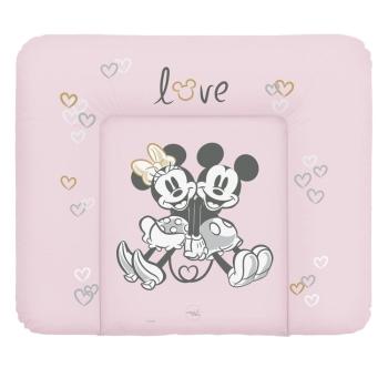 CEBA Podložka prebaľovacia mäkká na komodu (85x72) Disney Minnie & Mickey Pink