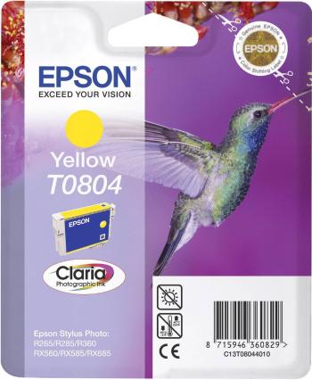 Epson Ink T0804 originál  žltá C13T08044011