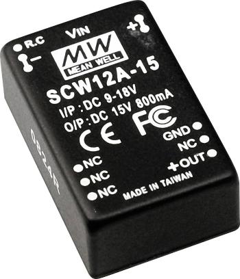 DC/DC-menič Mean Well SCW12C-05  2400 mA