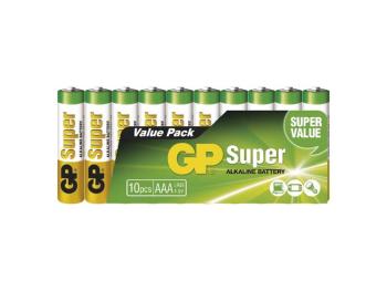 GP Super Alkaline AAA 10ks 1013100102