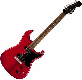 Fender Squier Paranormal Strat-O-Sonic Crimson Red Transparent Elektrická gitara