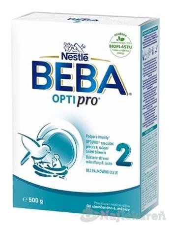 BEBA OPTIPRO 2 mliečna výživa (od ukonč. 6m) 500g